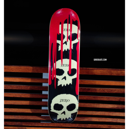 Tabla Zero Craneos Sangre Roja 8.25